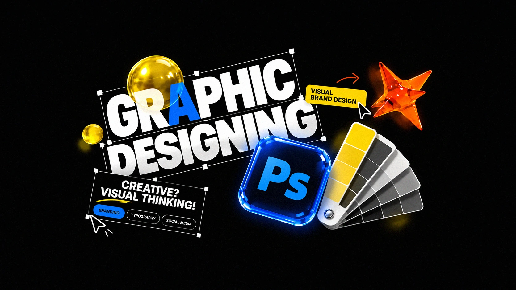 Graphic Design with AI course artwork