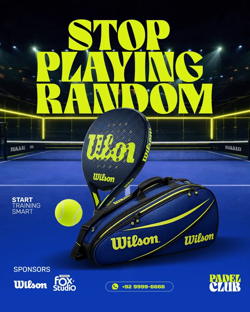 Padel Club campaign main artwork